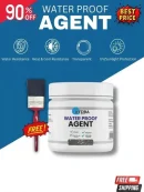 Hydra anti leakage waterproofing agent 350g jar with free brush for easy brush apply water sealer application.